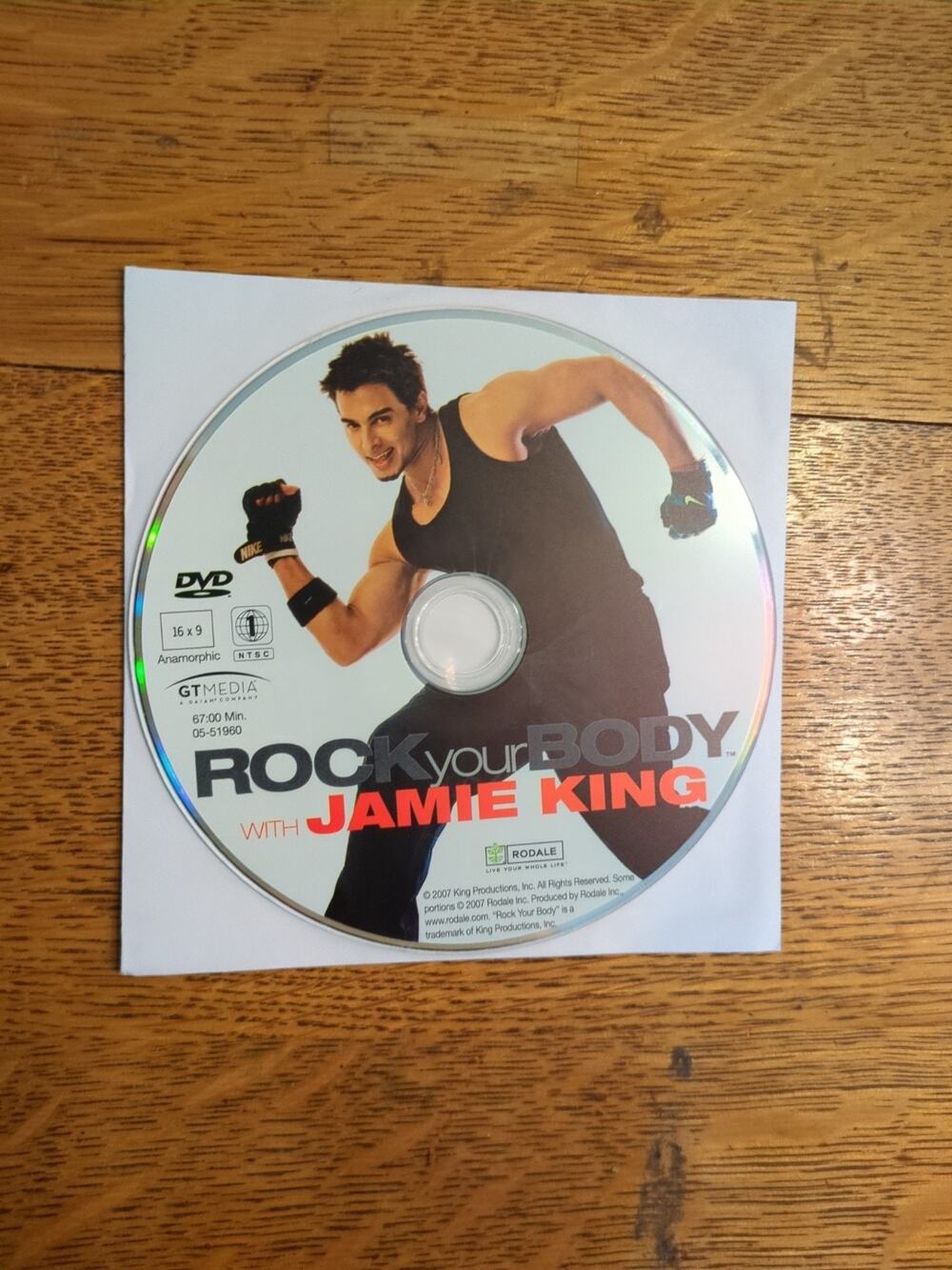 Rock Your Body (DVD, 2007)disc only